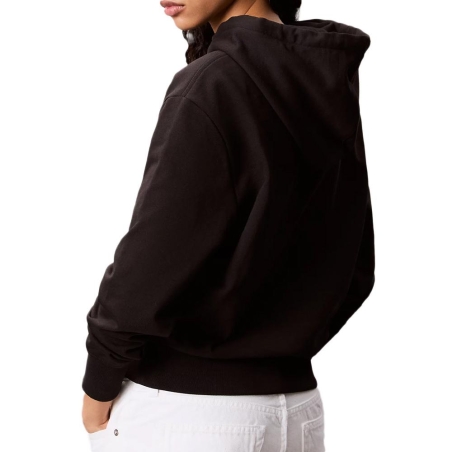 Sweat Noir Femme Calvin Klein Jeans Archive LV047C224G