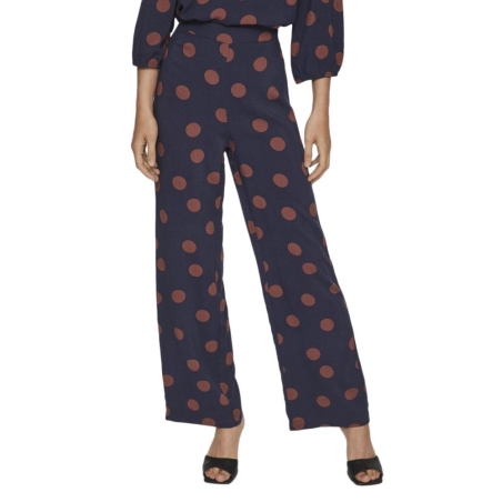 Pantalon fluide Marine Femme Vila Rosa