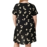 Robe Noir à Motifs Femme Vero Moda Curve Easy S