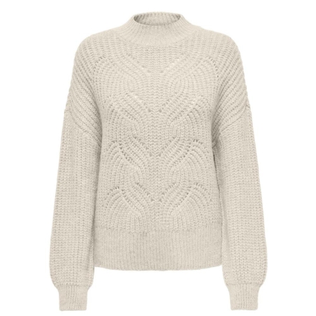 Pull Blanc Femme Only Rubine