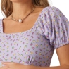 Robe de Grossesse Lila Femme Mamalicious Bloom