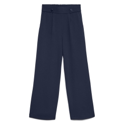 Pantalon Marine Femme Vero Moda May Button