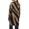 Gilet Long Noir/Camel Femme Vero Moda Nancy