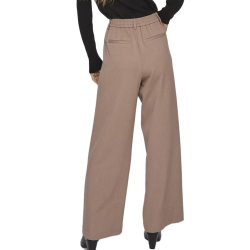 Pantalon Beige fluide Femme Vila Vivarone
