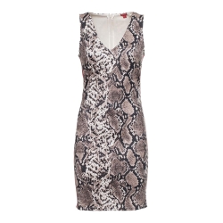 Robe Beige à Motifs Femme Guess Bonnie