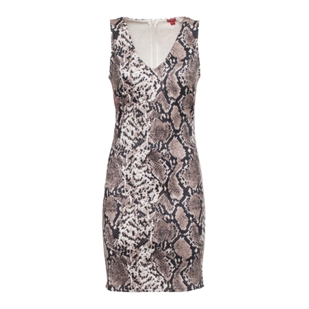 Robe Beige à Motifs Femme Guess Bonnie