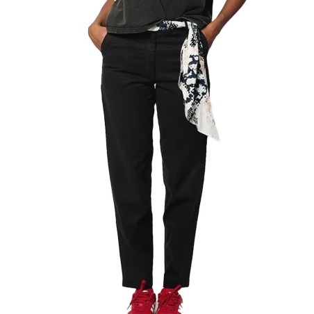 Pantalon Noir Femme Kaporal Kp Vader