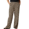 Pantalon Beige à Imprimés Femme Vero Moda Curve Easy Hw Wide