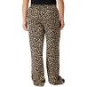 Pantalon Beige à Imprimés Femme Vero Moda Curve Easy Hw Wide