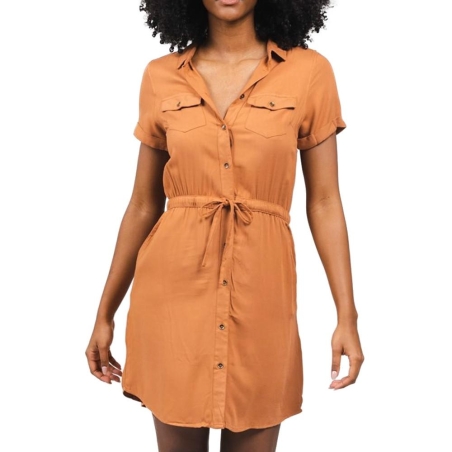Robe Orange Femme Deeluxe Alarha