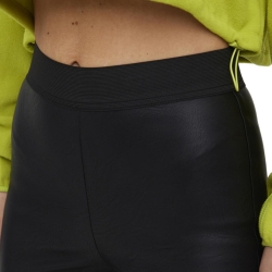 Legging Simili Cuir Noir Femme Vero Moda 10270787