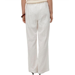 Pantalon Toile Blanc Femme Vero Moda Viola