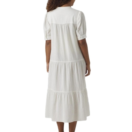 Robe de Grossesse Blanche Femme Vero Moda Marternity Milan