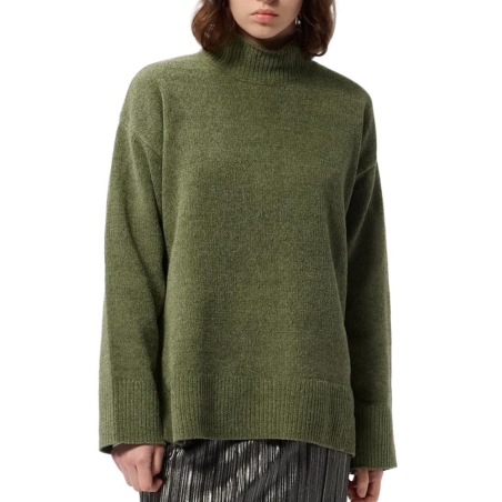Pull Kaki Femme Teddy Smith Lou