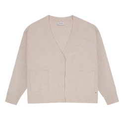 Gilet Écru Femme Teddy Smith Taylor