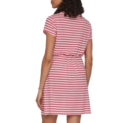 Robe Rose/Blanc à Rayures Femme Vila Mooney String