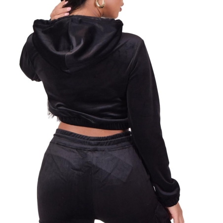Veste à capuche Noir Femme Project X Paris Hoodie