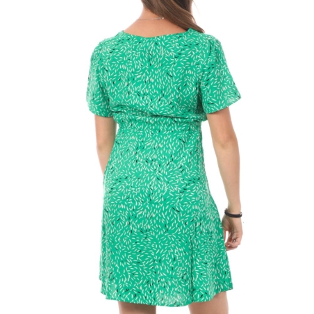 Robe Verte à Motifs Femme Vero Moda Easy