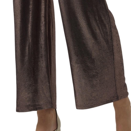 Pantalon Ample Violet Femme Mamalicious