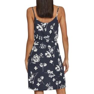Robe Marine à fleurs Femme Vila Mooney