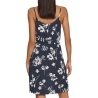 Robe Marine à fleurs Femme Vila Mooney