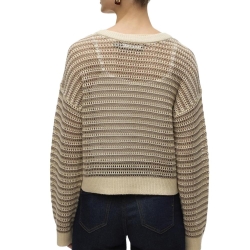 Pull Beige/Marron Femme Vero Moda Madera
