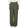 Pantalon en lin Kaki Femme JDY Say