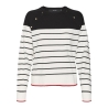 Pull Noir/Blanc Femme Vero Moda Alma
