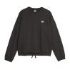 Sweat Noir Femme Puma Downtown Oversized