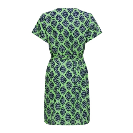 Robe Noir/Vert Femme Only Leah