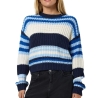Pull en Maille Bleu Femme Noisy May Charlie