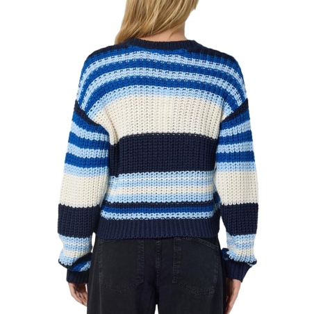 Pull en Maille Bleu Femme Noisy May Charlie