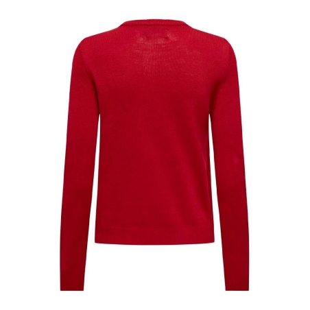 Pull de Noël Rouge Femme Only Xmas