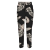 Pantalon fluide Noir/Beige Femme Vero Moda Joy