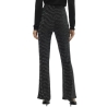 Pantalon Noir/Argenté Femme Vero Moda Lucy Hw Glitter