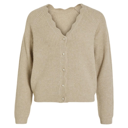 Gilet Beige Femme Vila Cutie
