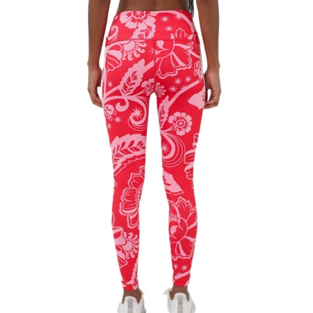 Legging Rouge/Rose Femme Adidas Farm