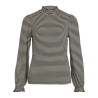 Pull Noir/Blanc Femme Vila Visabia