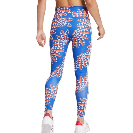 Legging Bleu Femme Adidas Farm