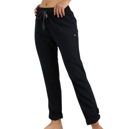 Pantalon fluide Noir Femme Roxy The Seashor