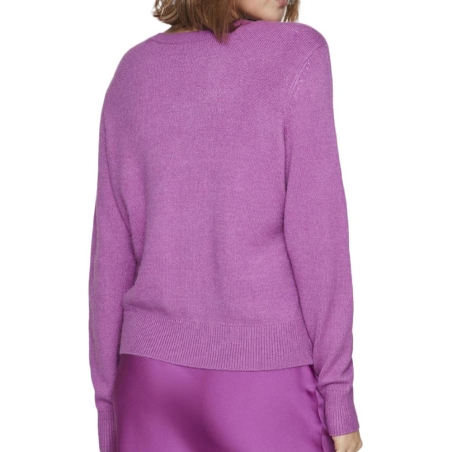 Pull Violet Femme Vila Viril