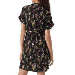 Robe Chemise Noire Femme Vero Moda Easy