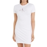 Robe Blanc Femme Calvin Klein Jeans Diffused Monologo