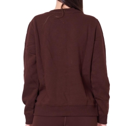 Sweat Marron Femme Tommy Hilfiger Tjw Reg S Flag