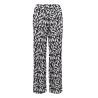 Pantalon fluide Beige/Noir Femme Vero Moda Trousers