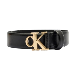 Ceinture Noire Femme Calvin Klein Jeans Buckle