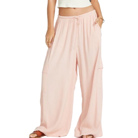 Pantalon Rose Femme Billabong Beach Babe Cargo
