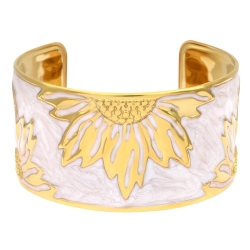 Bracelet Blanc Femme Clio Blue Tournesol
