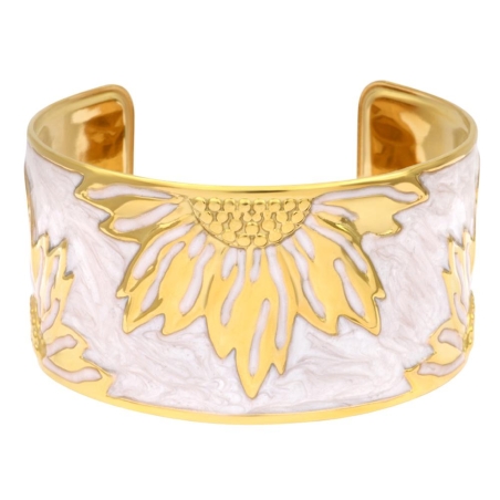 Bracelet Blanc Femme Clio Blue Tournesol