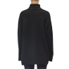 Pull Oversize Noir Femme Object Tunic